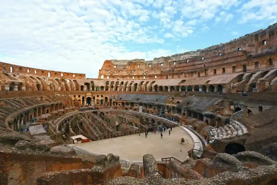 Colosseum Arena Twilight Tour with Imperial Forums