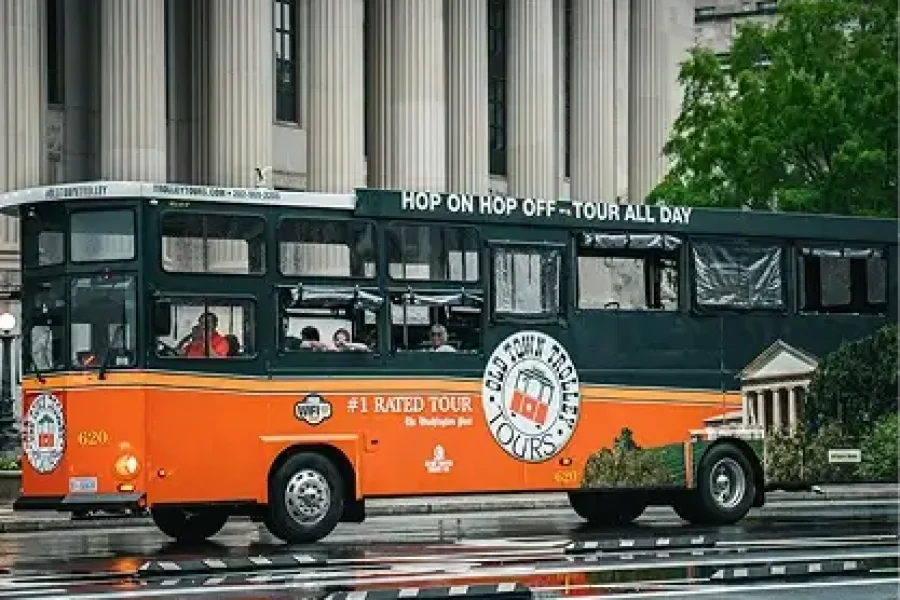 Hop on-Hop off bus ticket with Castel Sant’Angelo ticket.
